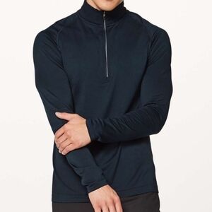 NWOT Lululemon Metal Vent Tech 1/2 Zip in Nautical Navy Sz S